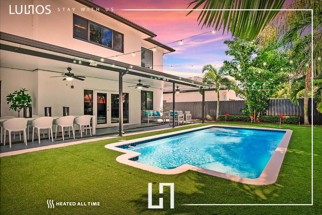 Luxury Beach Oasis - Heated Pool, Game Extravaganza L44 Miami Exteriér fotografie